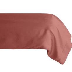 Taie de traversin 43x190 cm percale de coton MANOIR rose Pêche>Linnea Sale