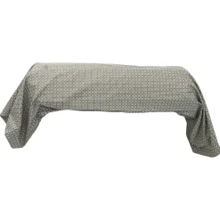 Taie de traversin 200x43 cm percale coton longues fibres GABIN marron>Linnea Hot
