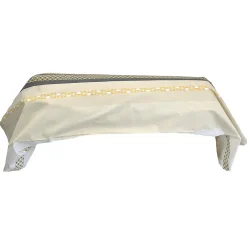 Taie de traversin 140x43 cm percale coton MARLOW Miel>Linnea Online