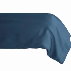 Taie de traversin 43x190 cm percale de coton MANOIR bleu Marine>Linnea New