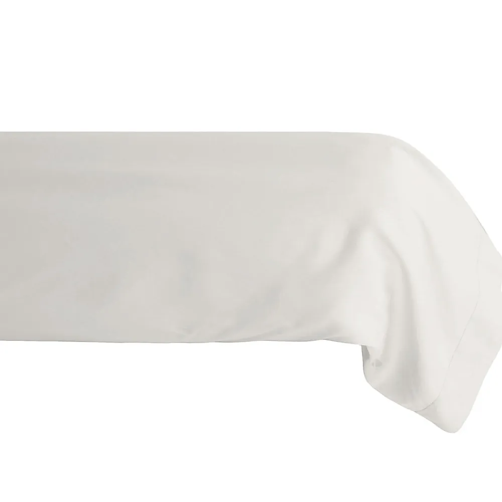 Taie de traversin 43x190 cm satin CONCERTO beige Craie>Linnea New