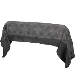 Taie de traversin 140x43 cm satin de coton TIAGO noir>Linnea Clearance