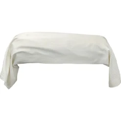 Taie de traversin 200x43 cm satin de coton GRAND HÔTEL marron sable>Linnea Sale