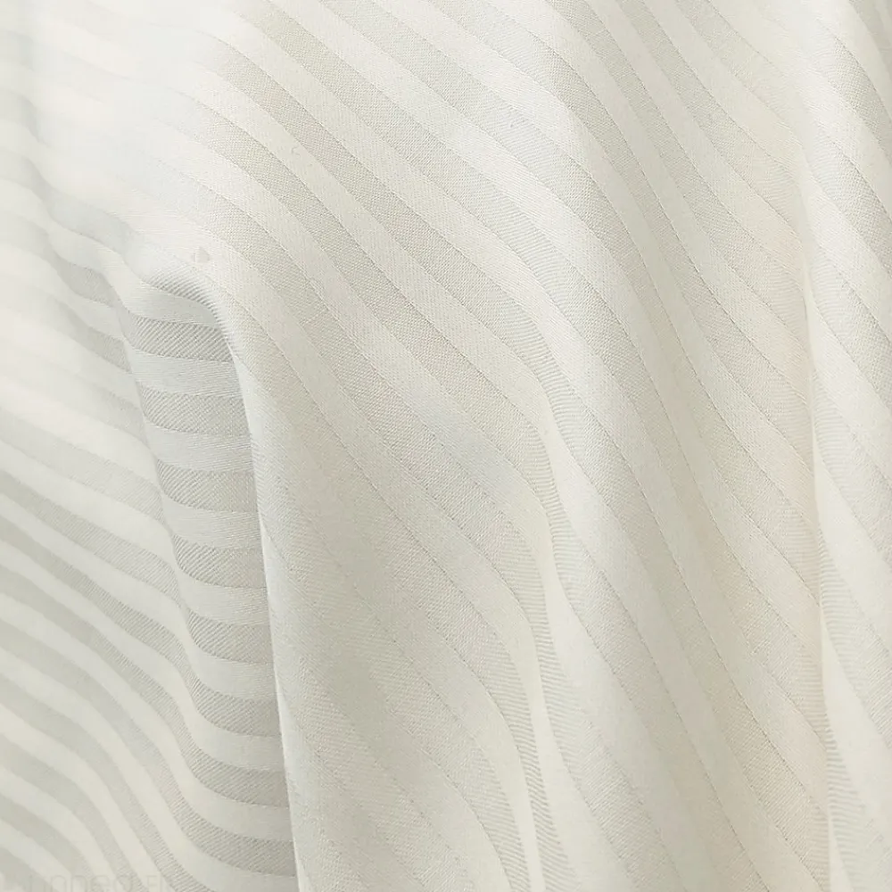 Taie de traversin 200x43 cm satin de coton GRAND HÔTEL marron sable>Linnea Sale