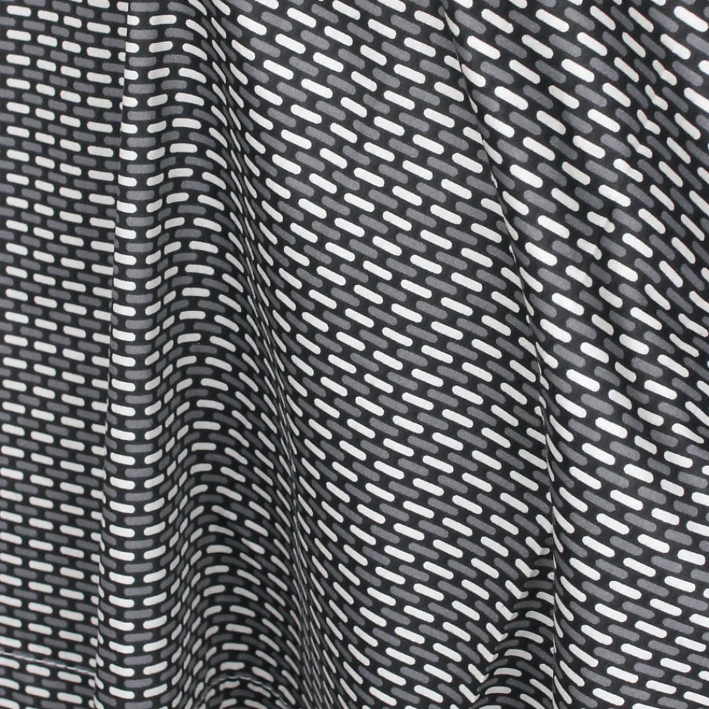 Taie de traversin 240x43 cm satin de coton ENZO noir>Linnea Best