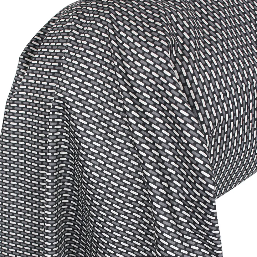 Taie de traversin 240x43 cm satin de coton ENZO noir>Linnea Best