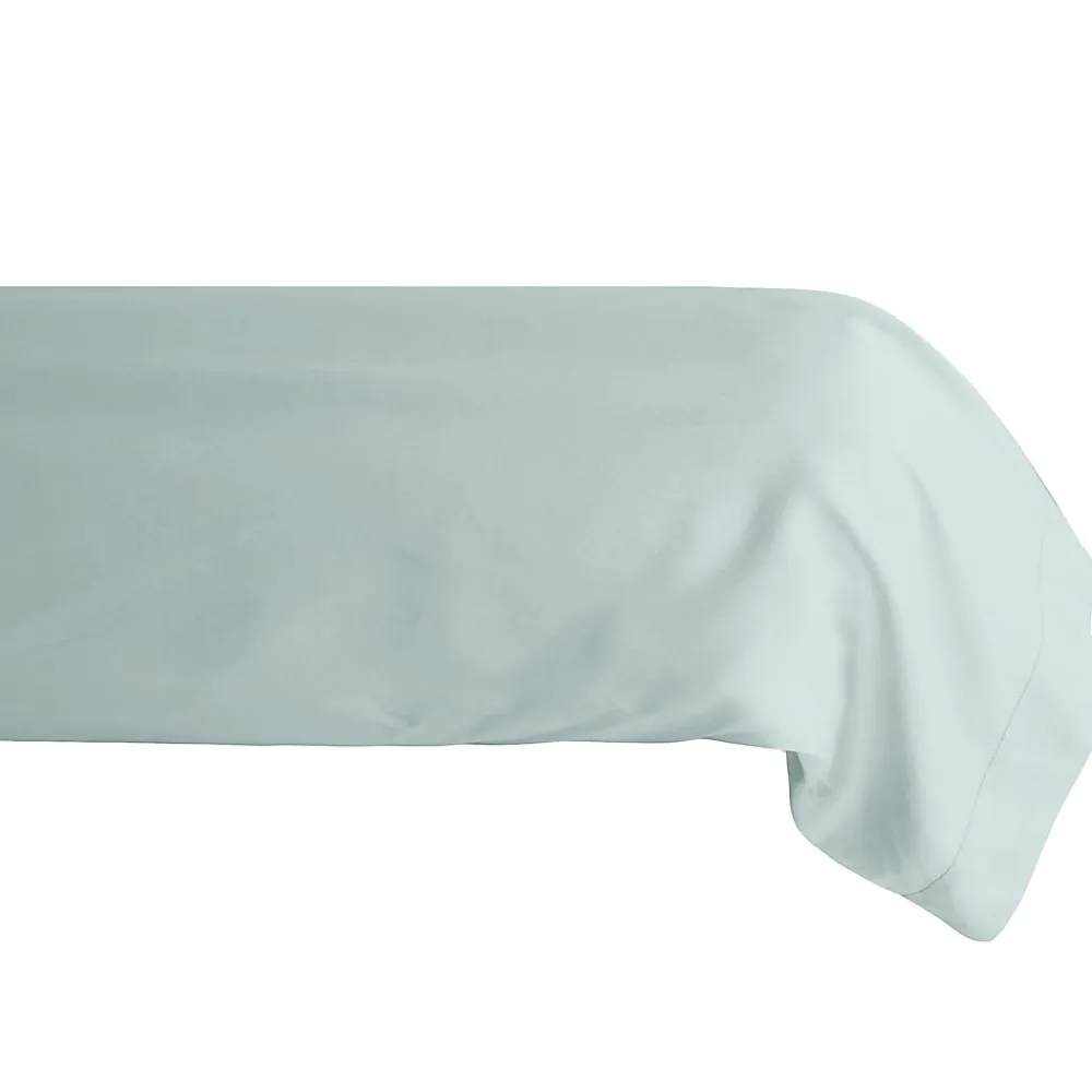 Taie de traversin 43x190 cm satin CONCERTO vert Lichen>Linnea Online