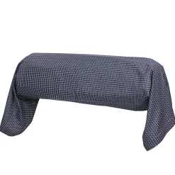 Taie de traversin 200x43 cm satin de coton ENZO bleu>Linnea Clearance