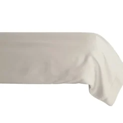 Linnea Taie de traversin 43x190 cm satin CONCERTO beige Lin* Taie D'Oreiller