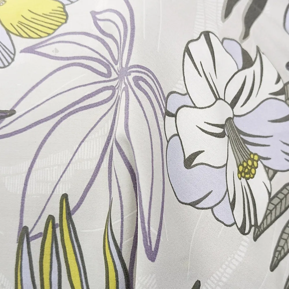 Taie de traversin 240x43 cm satin de coton ANAÏS multicolore>Linnea Discount
