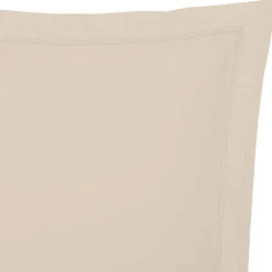 Atmosphera Créateur D'Intérieur Taie d'oreiller - coton - beige lin - 50x70 cm - Atmosphera* Boutis, Couvre-Lit, Édredon
