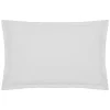 Taie d'oreiller - coton - blanc - 50x70 cm - Atmosphera>Atmosphera Créateur D'Intérieur