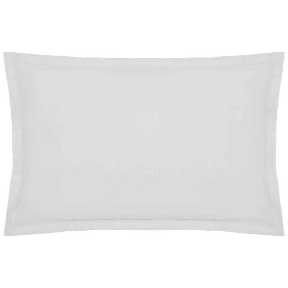 Taie d'oreiller - coton - blanc - 50x70 cm - Atmosphera>Atmosphera Créateur D'Intérieur