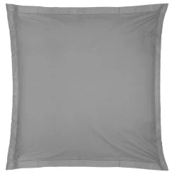 Atmosphera Créateur D'Intérieur Taie d'oreiller - coton - gris - 63x63 cm - Atmosphera* Boutis, Couvre-Lit, Édredon