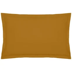 Taie d'oreiller - coton - mordoré - 50x70 cm - Atmosphera>Atmosphera Créateur D'Intérieur Hot