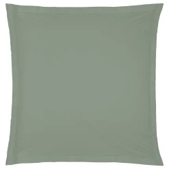 Atmosphera Créateur D'Intérieur Taie d'oreiller - coton - vert - 63x63 cm - Atmosphera* Boutis, Couvre-Lit, Édredon