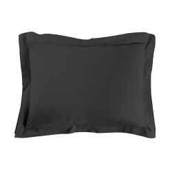 Taie d'39oreiller 50 x 70 cm Couleur emotion noir>Eden Online