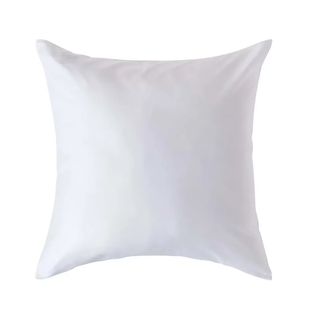 Homescapes Taie d'oreiller blanc en coton égyptien bio 400 fils, 60x60 cm -* Taie D'Oreiller