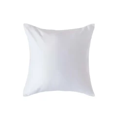 Taie d'oreiller blanc en coton égyptien bio 400 fils, 40x40 cm ->Homescapes New