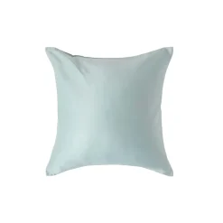 Homescapes Taie d'oreiller bleu givré en coton égyptien bio 400 fils, 40x40 cm -* Taie D'Oreiller