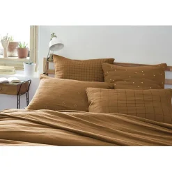 Taie d'oreiller Brodée Déco 