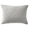 Taie d'oreiller Brodée Déco "Gaïa Boho" 60 x 60 cm & 50 x 70 cm "Gaze de Coton" - Gaïa Boho Nuage - 50 x 70 cm>L'Effet Papillon Discount