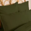 Atmosphera Créateur D'Intérieur Taie d'oreiller Carina coton 50x70cm vert kaki - Atmosphera* Boutis, Couvre-Lit, Édredon