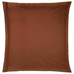 Taie d'oreiller Carina coton 63x63cm terracotta - Atmosphera>Atmosphera Créateur D'Intérieur Hot
