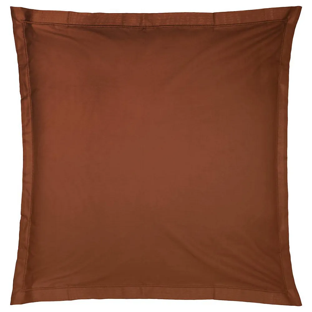 Taie d'oreiller Carina coton 63x63cm terracotta - Atmosphera>Atmosphera Créateur D'Intérieur Hot