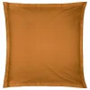 Atmosphera Créateur D'Intérieur Taie d'oreiller Carina coton 63x63cm jaune cumin - Atmosphera* Boutis, Couvre-Lit, Édredon