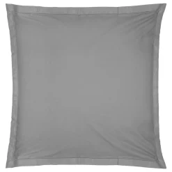 Taie d'oreiller en coton - gris 63x63 cm - Atmosphera>Atmosphera Créateur D'Intérieur