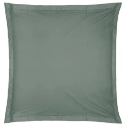 Taie d'oreiller en coton - vert céladon 63x63 cm - Atmosphera>Atmosphera Créateur D'Intérieur Clearance