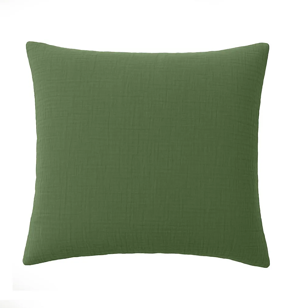Taie d'39oreiller en gaze de coton lave Douce>Eden Outlet