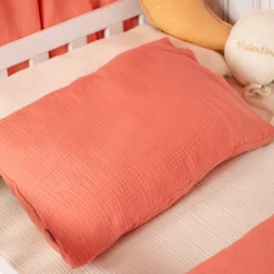 Taie d'oreiller en gaze de coton Jeanne>Sevira Kids Best