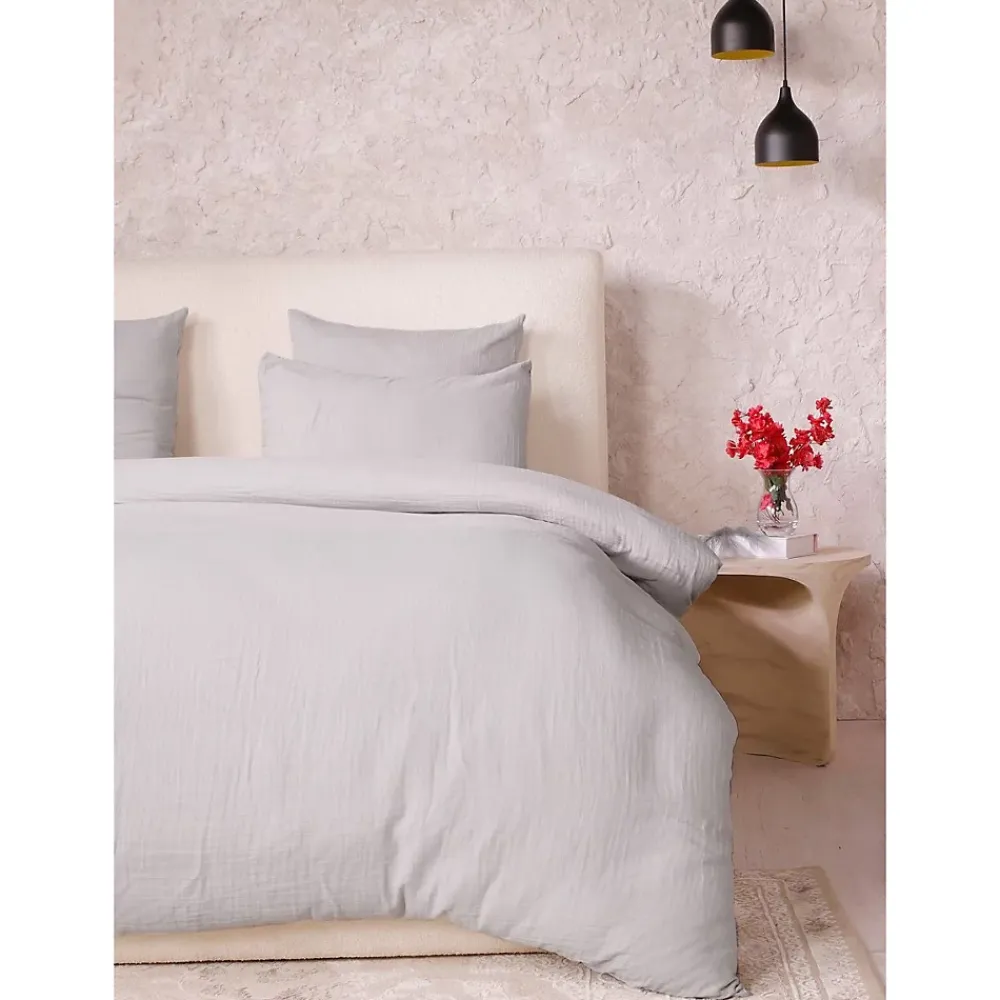 Eden Taie d'39oreiller en gaze de coton lave Douce* Taie D'Oreiller