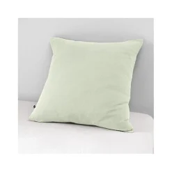 L'Effet Papillon Taie d'oreiller "Gaïa" 60 x 60 cm & 50 x 70 cm "Gaze de Coton" - Gaïa Vert d'Eau - 60 x 60 cm* Taie D'Oreiller