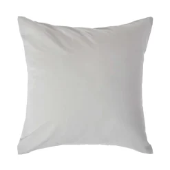 Homescapes Taie d'oreiller gris acier 100% coton égyptien 200 fils, 40x40 cm -* Taie D'Oreiller