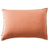 L'Effet Papillon Taie d'oreiller "Lysandre" toutes dimensions "Lyocel" - Lysandre Terracotta - Taie d'oreiller 50 x 70 cm* Taie D'Oreiller