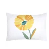 Taie d'39oreiller percale de coton motif floral 50x70cm>Eden Hot