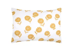 Taie d'39oreiller percale de coton motif floral 50x70cm>Eden Hot