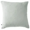 Taie d'oreiller Pois Doré Déco "Gaïa Chic" 60 x 60 cm & 50 x 70 cm "Gaze de Coton" - Gaïa Chic Eucalyptus - 60 x 60 cm>L'Effet Papillon Clearance