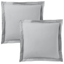 Taie d'oreiller "Prémium" toutes dimensions - Prémium Nuage - 63 x 63 cm volant plat piqué>Coton Pur