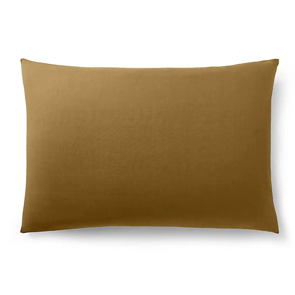 Coton Pur Taie d'oreiller "Prémium" toutes dimensions - Prémium Caramel - 50 x 70 cm* Taie D'Oreiller