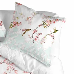 Happyfriday Taie d'oreiller Sakura 100% Coton* Taie D'Oreiller