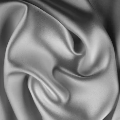 Taie d'oreiller "Silk" Soie de mûrier - Silk Silver - 65 x 65 cm>Coton Pur Best
