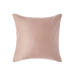 Homescapes Taie d'oreiller taupe en satin de coton égyptien 1000 fils, 40x40 cm -* Taie D'Oreiller
