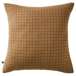 L'Effet Papillon Taie d'oreiller Tissé-teint petits carreaux Déco 