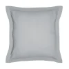 Taie d'oreiller TODAY Essential - 63 x 63+5 cm - 100% Coton uni - Acier>Todays Tools New