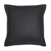 Taie d'oreiller TODAY Essential - 63 x 63+5 cm - 100% Coton uni - Fusain>Todays Tools Online