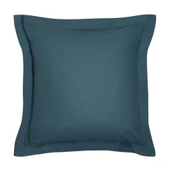 Taie d'oreiller TODAY Essential - 63 x 63+5 cm - 100% Coton uni - Paon><noscript><img width=